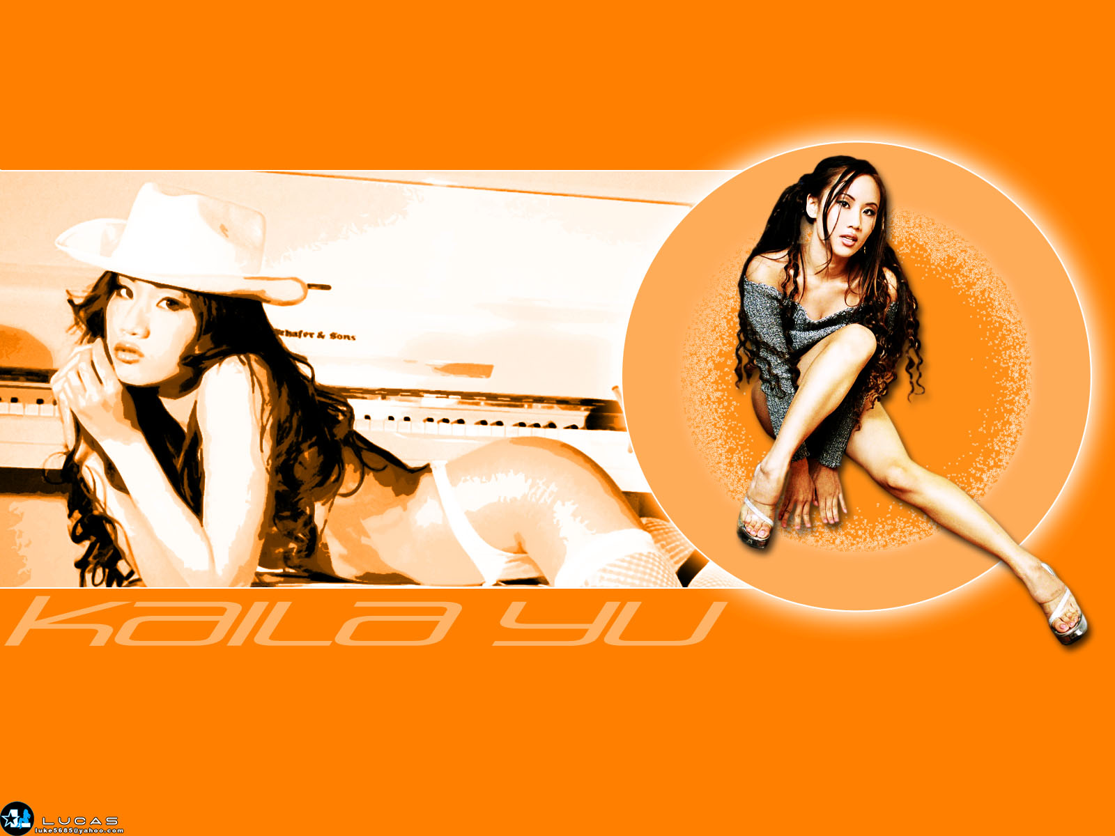 Download High quality Kaila Yu wallpaper / Celebrities Female / 1600x1200