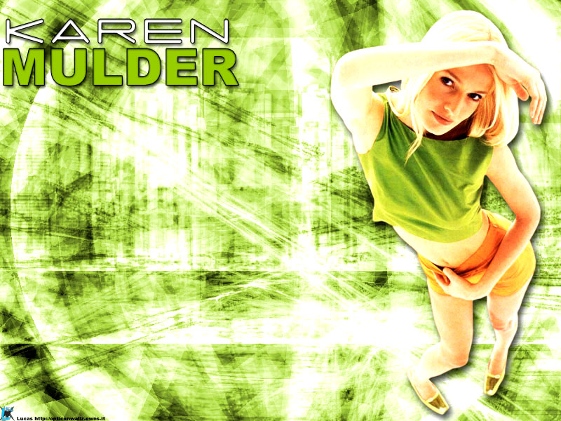 Full size Karen Mulder wallpaper / Celebrities Female / 800x600