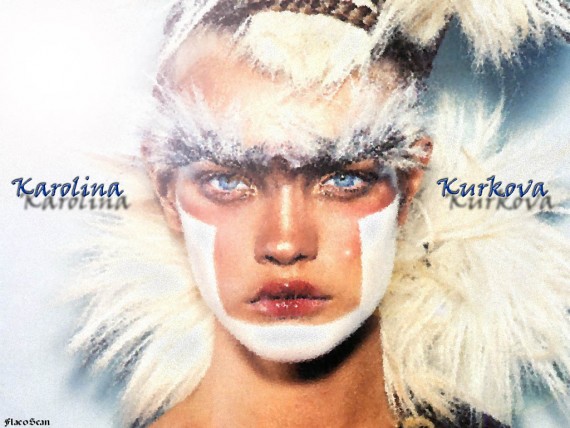 Free Send to Mobile Phone Karolina Kurkova Celebrities Female wallpaper num.9