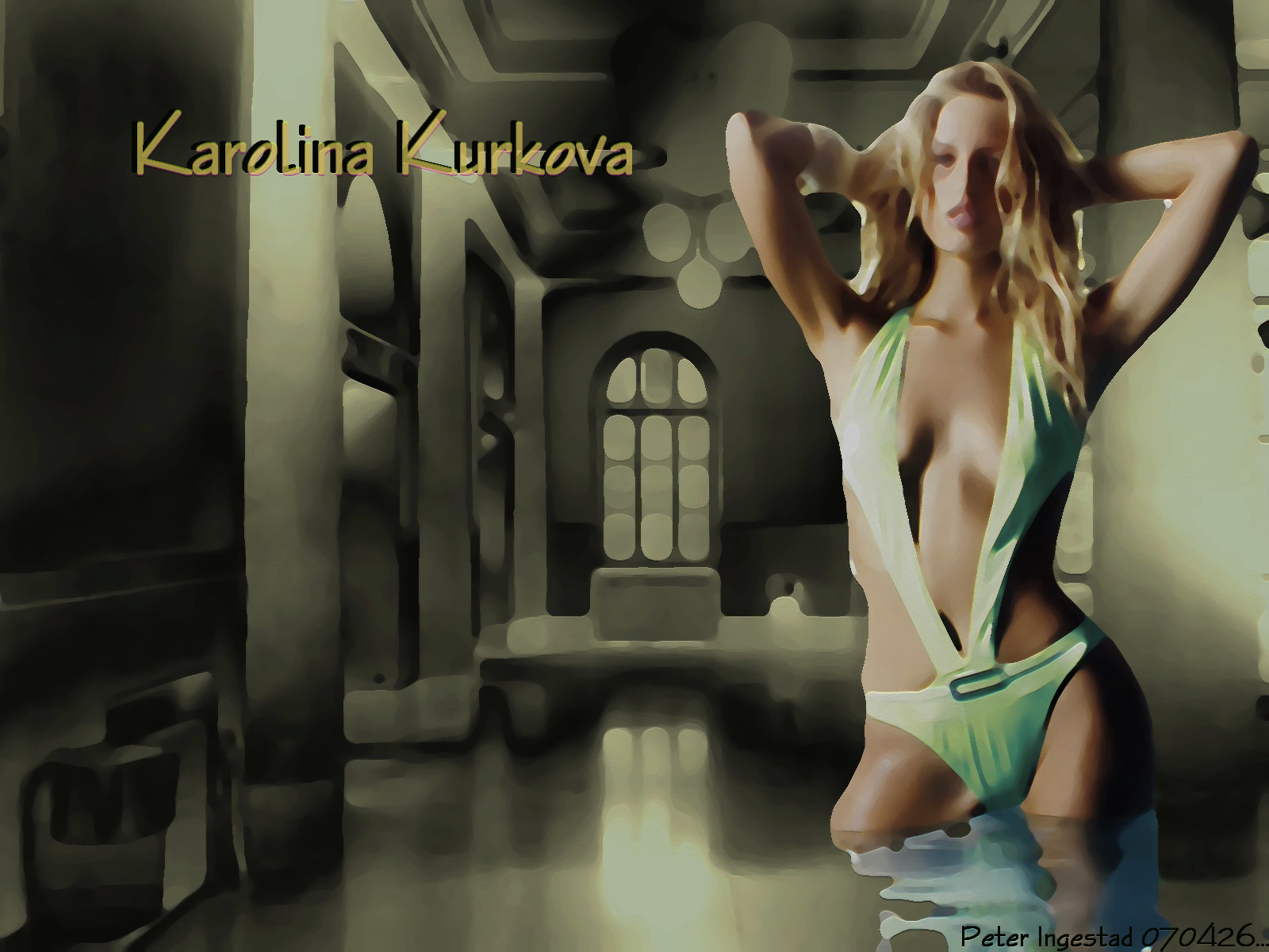 Download High quality Karolina Kurkova wallpaper / Celebrities Female / 1600x1200