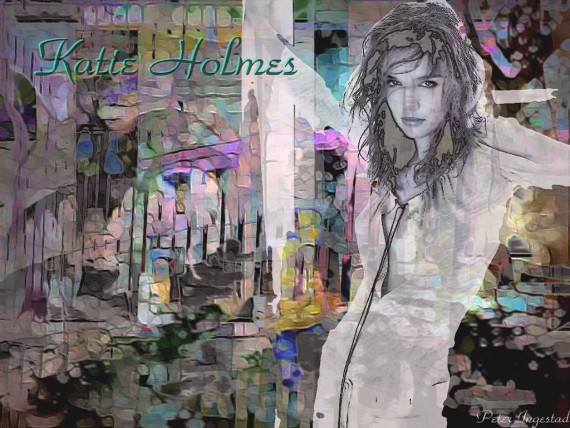 Free Send to Mobile Phone Katie Holmes Celebrities Female wallpaper num.13