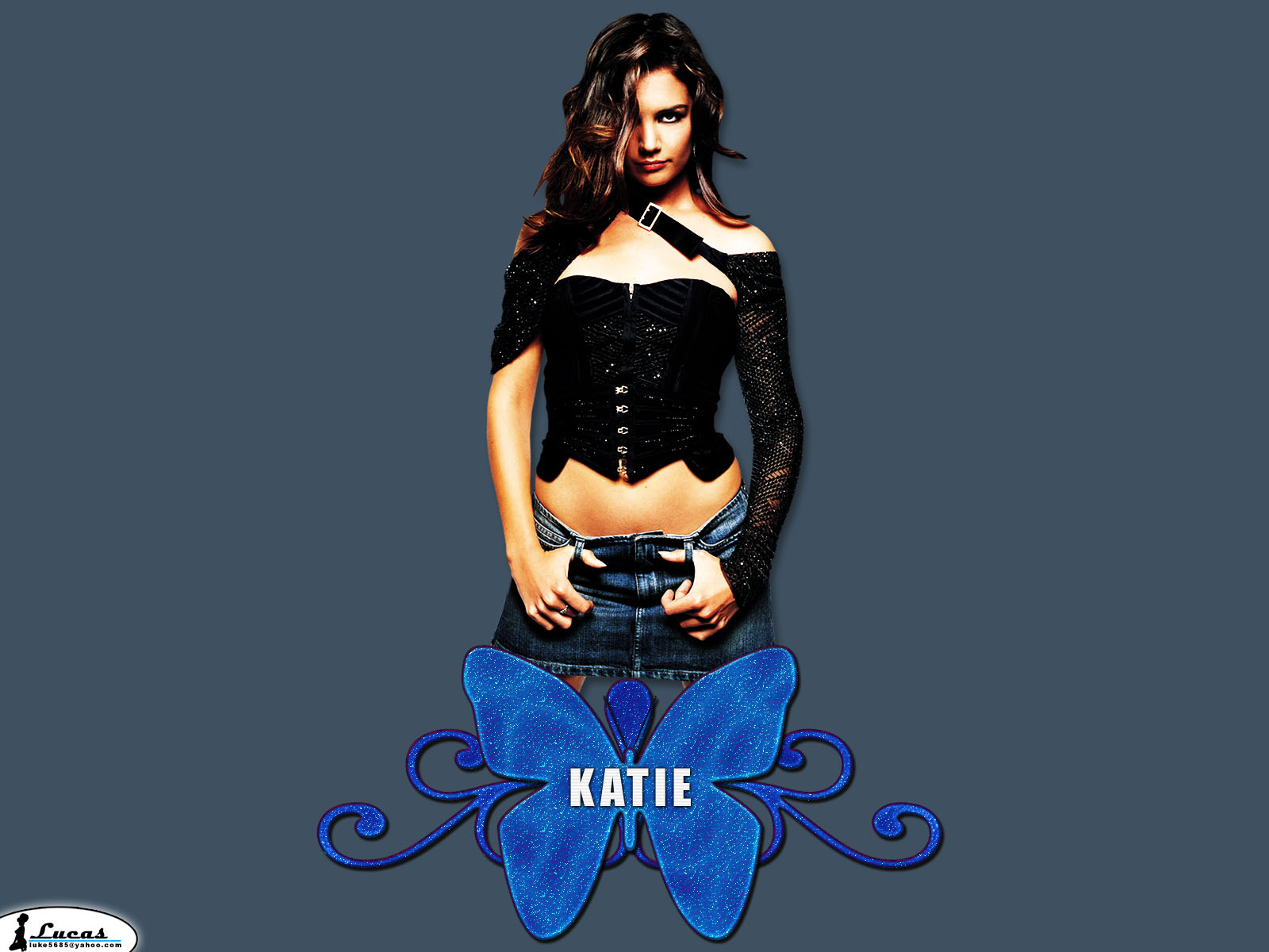 Download HQ Katie Holmes wallpaper / Celebrities Female / 1600x1200