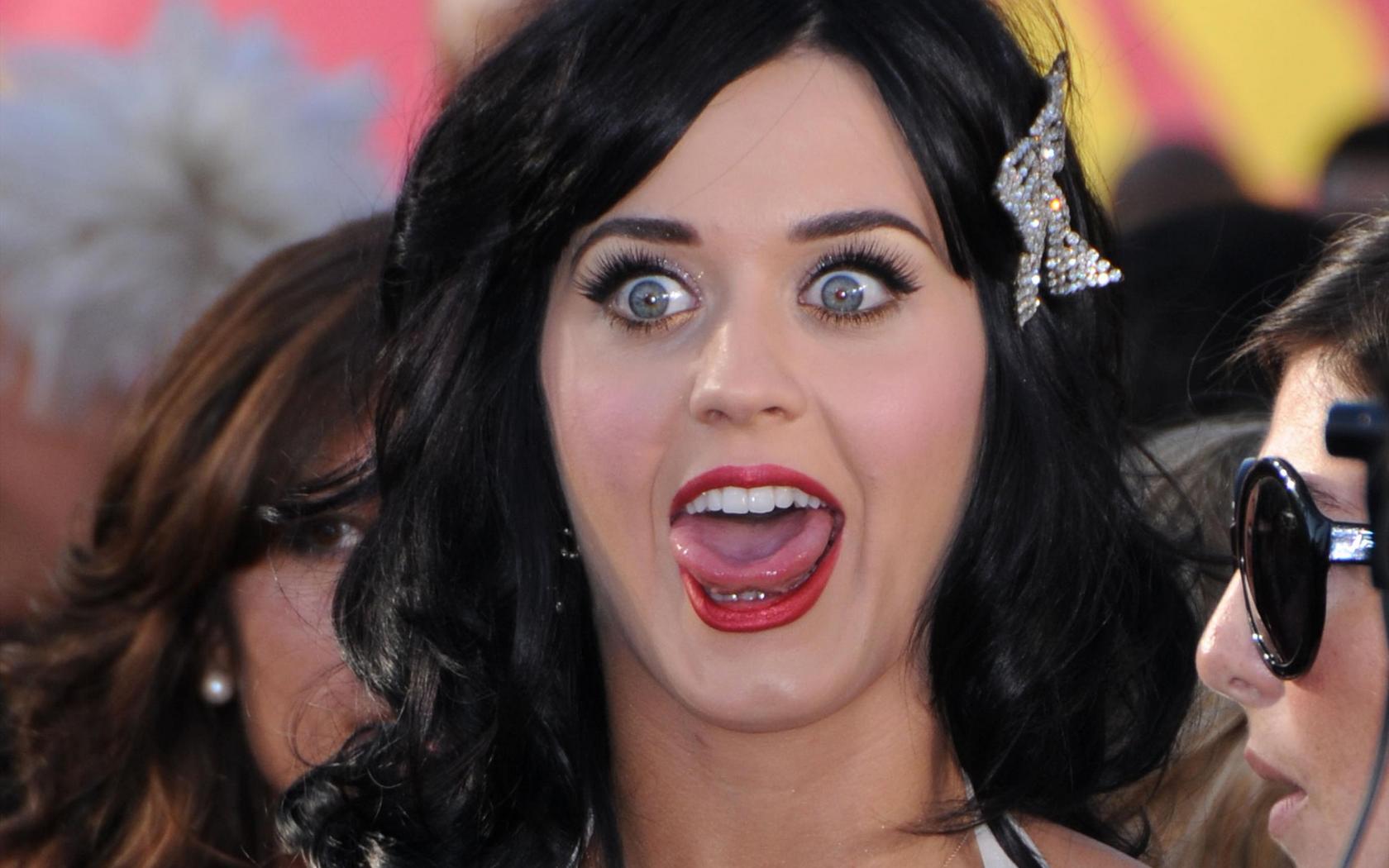 Katy perry open mouth