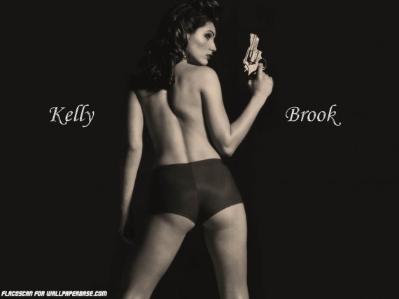 Free Send to Mobile Phone Kelly Brook Celebrities Female wallpaper num.39