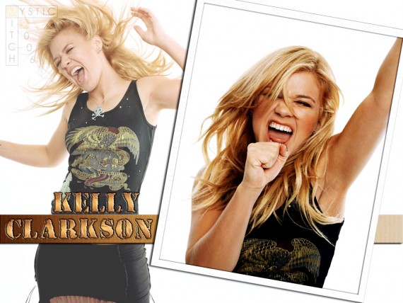Free Send to Mobile Phone Kelly Clarkson Celebrities Female wallpaper num.6