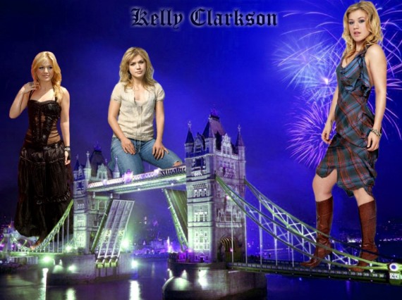 Free Send to Mobile Phone Kelly Clarkson Celebrities Female wallpaper num.16