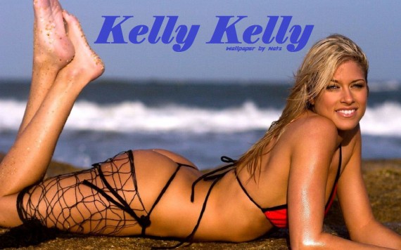 Free Send to Mobile Phone Kelly Kelly Celebrities Female wallpaper num.7