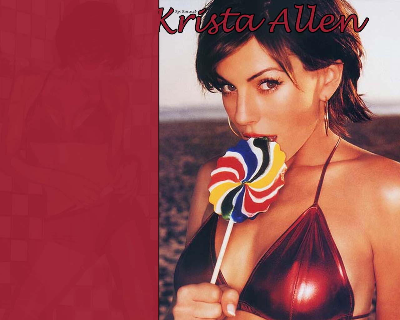 Download High quality Krista Allen wallpaper / Celebrities Female / 1280x1024