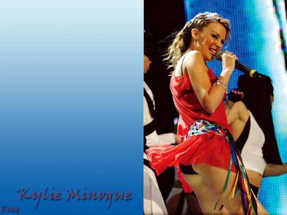 Free Send to Mobile Phone Kylie Minogue Celebrities Female wallpaper num.66