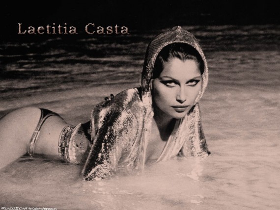 Free Send to Mobile Phone Laetitia Casta Celebrities Female wallpaper num.68