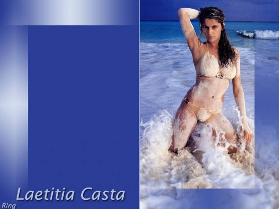 Free Send to Mobile Phone Laetitia Casta Celebrities Female wallpaper num.3