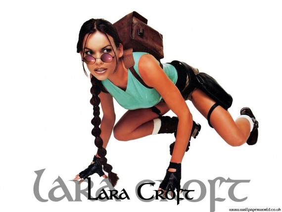 Free Send to Mobile Phone Lara Croft Celebrities Female wallpaper num.1