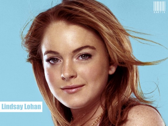 Free Send to Mobile Phone Lindsay Lohan Celebrities Female wallpaper num.63