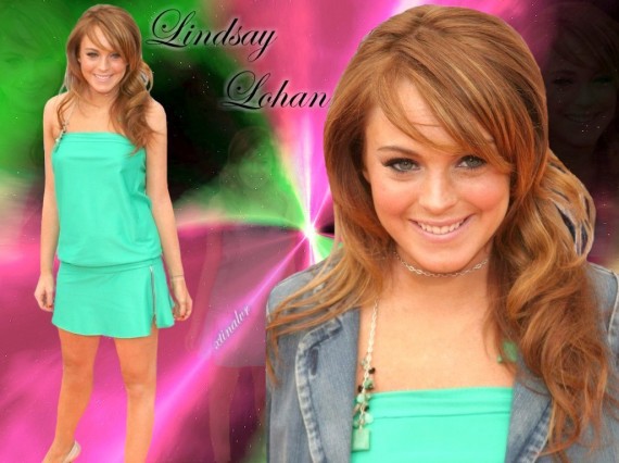 Free Send to Mobile Phone Lindsay Lohan Celebrities Female wallpaper num.33
