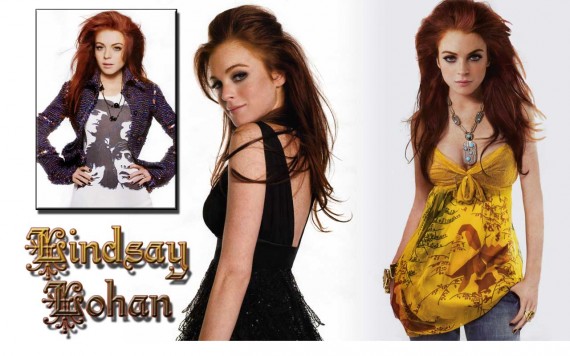 Free Send to Mobile Phone Lindsay Lohan Celebrities Female wallpaper num.47