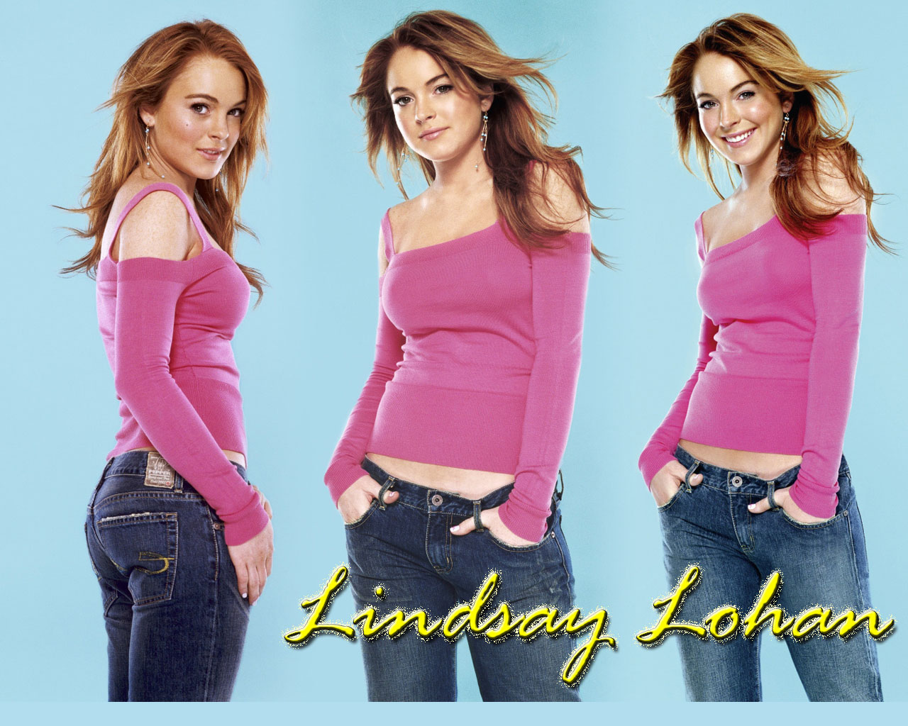 Download High quality Lindsay Lohan wallpaper / Celebrities Female / 1280x1024