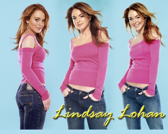 Free Send to Mobile Phone Lindsay Lohan Celebrities Female wallpaper num.49
