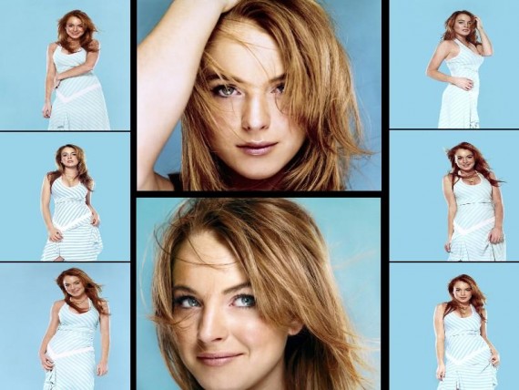 Free Send to Mobile Phone Lindsay Lohan Celebrities Female wallpaper num.30