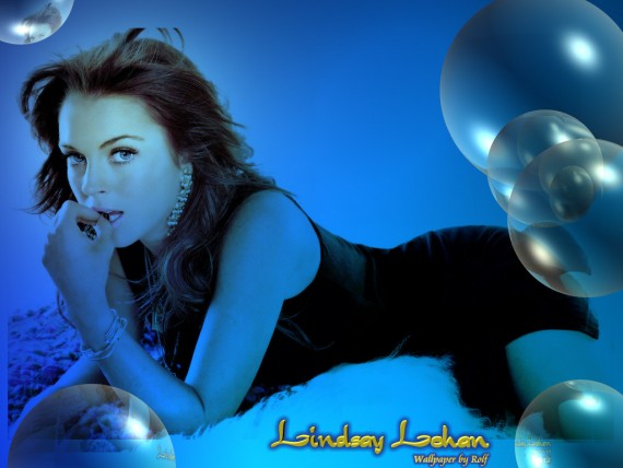 Free Send to Mobile Phone Lindsay Lohan Celebrities Female wallpaper num.3