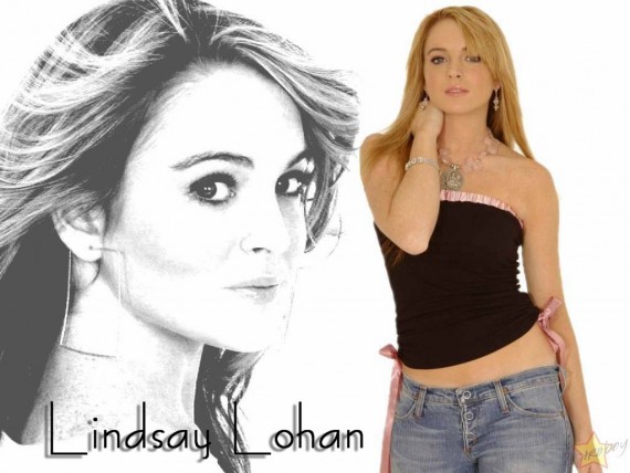 Free Send to Mobile Phone Lindsay Lohan Celebrities Female wallpaper num.29