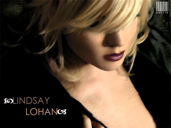 Free Send to Mobile Phone Lindsay Lohan Celebrities Female wallpaper num.69