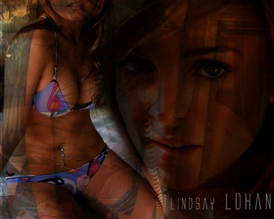 Free Send to Mobile Phone Lindsay Lohan Celebrities Female wallpaper num.22