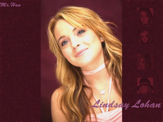 Free Send to Mobile Phone Lindsay Lohan Celebrities Female wallpaper num.13