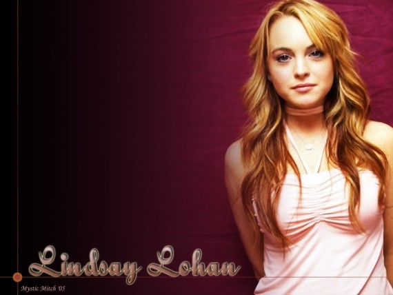 Free Send to Mobile Phone Lindsay Lohan Celebrities Female wallpaper num.40