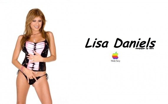 Free Send to Mobile Phone Lisa Daniels Celebrities Female wallpaper num.2
