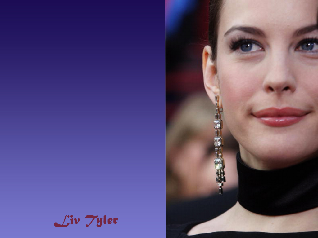 Full size Liv Tyler wallpaper / Celebrities Female / 1024x768