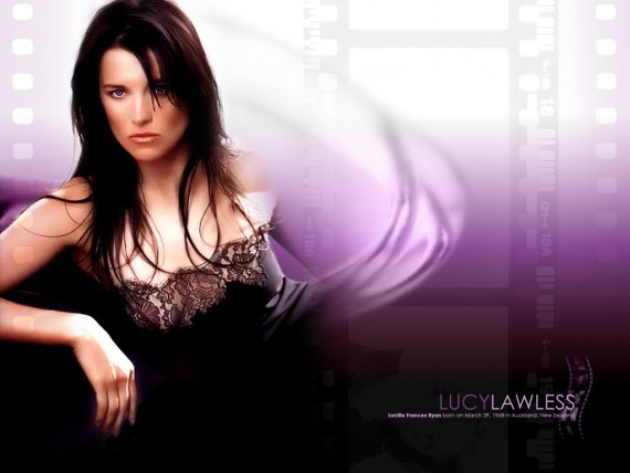 Free Send to Mobile Phone Lucy Lawless Celebrities Female wallpaper num.3