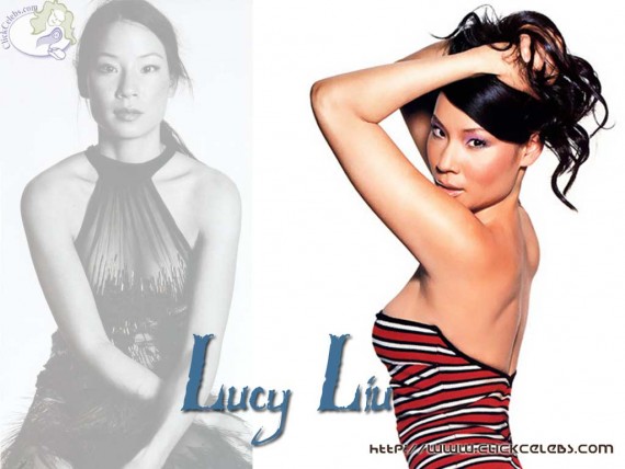 Free Send to Mobile Phone Lucy Liu Celebrities Female wallpaper num.5