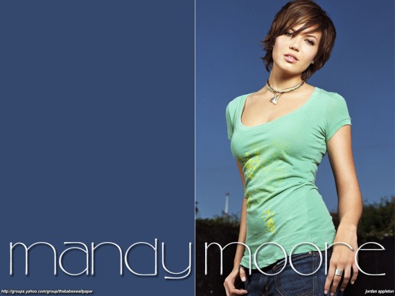 Free Send to Mobile Phone Mandy Moore Celebrities Female wallpaper num.27