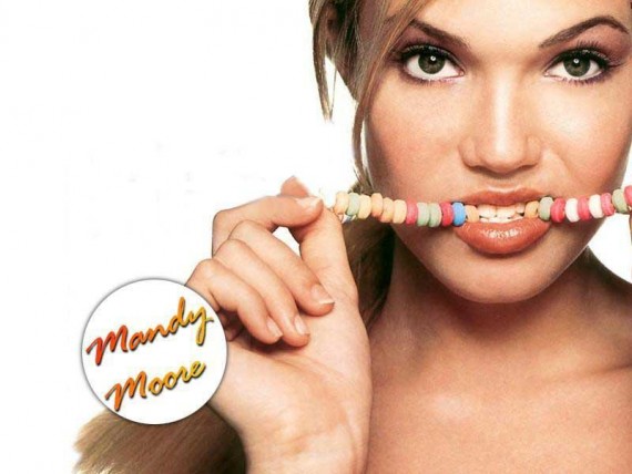 Free Send to Mobile Phone Mandy Moore Celebrities Female wallpaper num.23