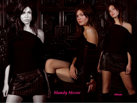 Free Send to Mobile Phone Mandy Moore Celebrities Female wallpaper num.35