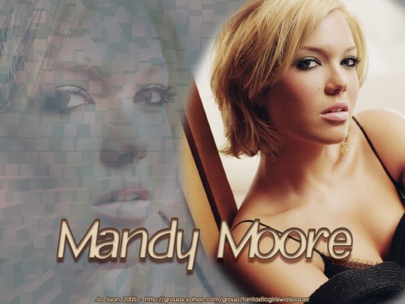 Free Send to Mobile Phone Mandy Moore Celebrities Female wallpaper num.19