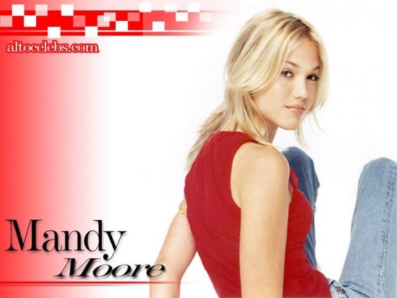 Free Send to Mobile Phone Mandy Moore Celebrities Female wallpaper num.11