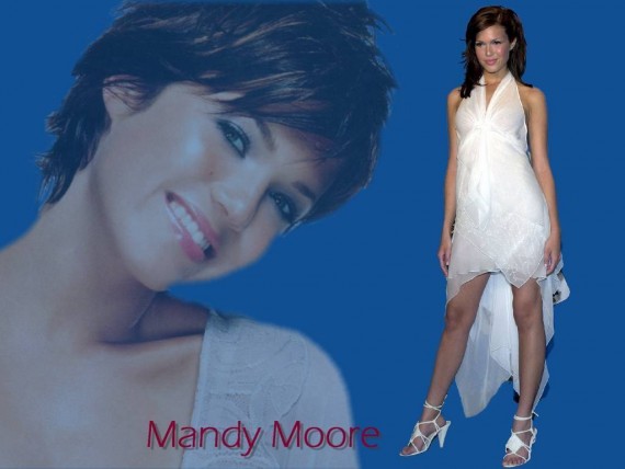Free Send to Mobile Phone Mandy Moore Celebrities Female wallpaper num.45