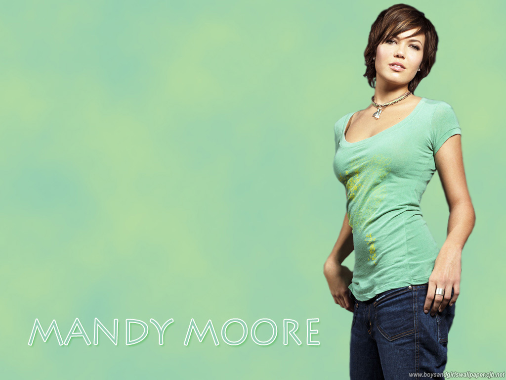 Full size Mandy Moore wallpaper / Celebrities Female / 1024x768