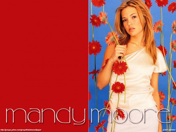 Free Send to Mobile Phone Mandy Moore Celebrities Female wallpaper num.40