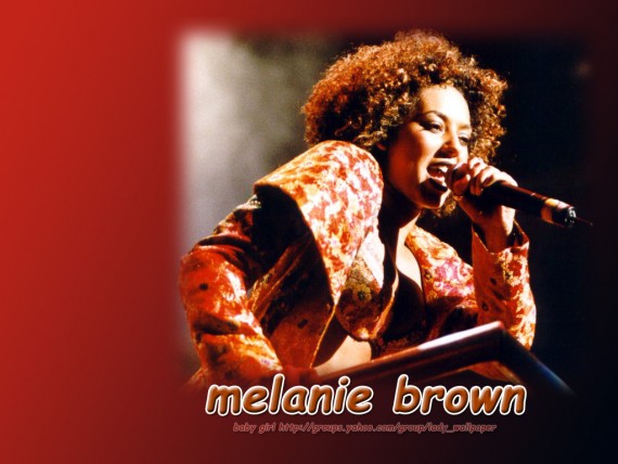 Free Send to Mobile Phone Melanie Brown Celebrities Female wallpaper num.1
