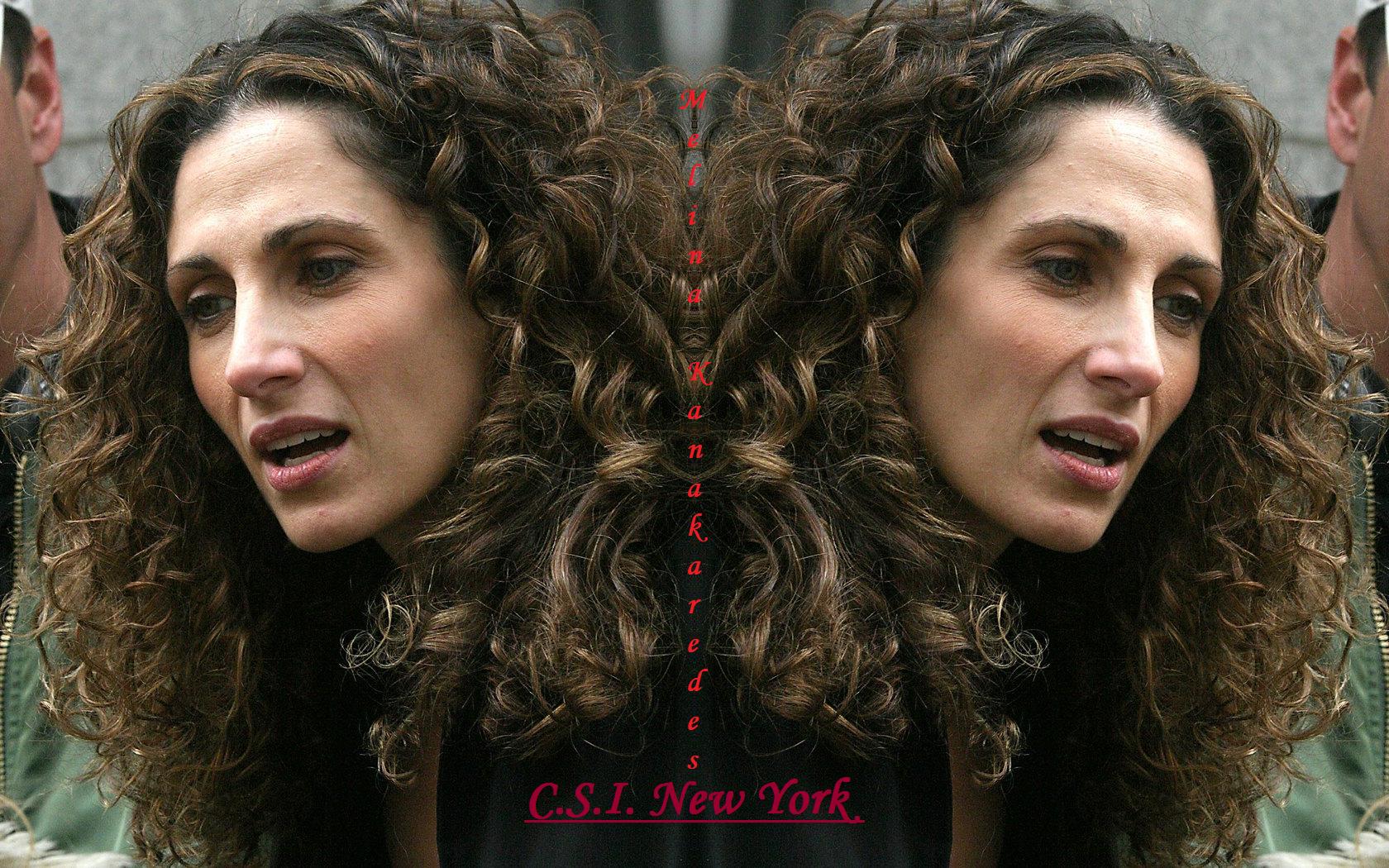 Download full size C.S.I.  N.Y. Melina Kanakaredes wallpaper / 1680x1050