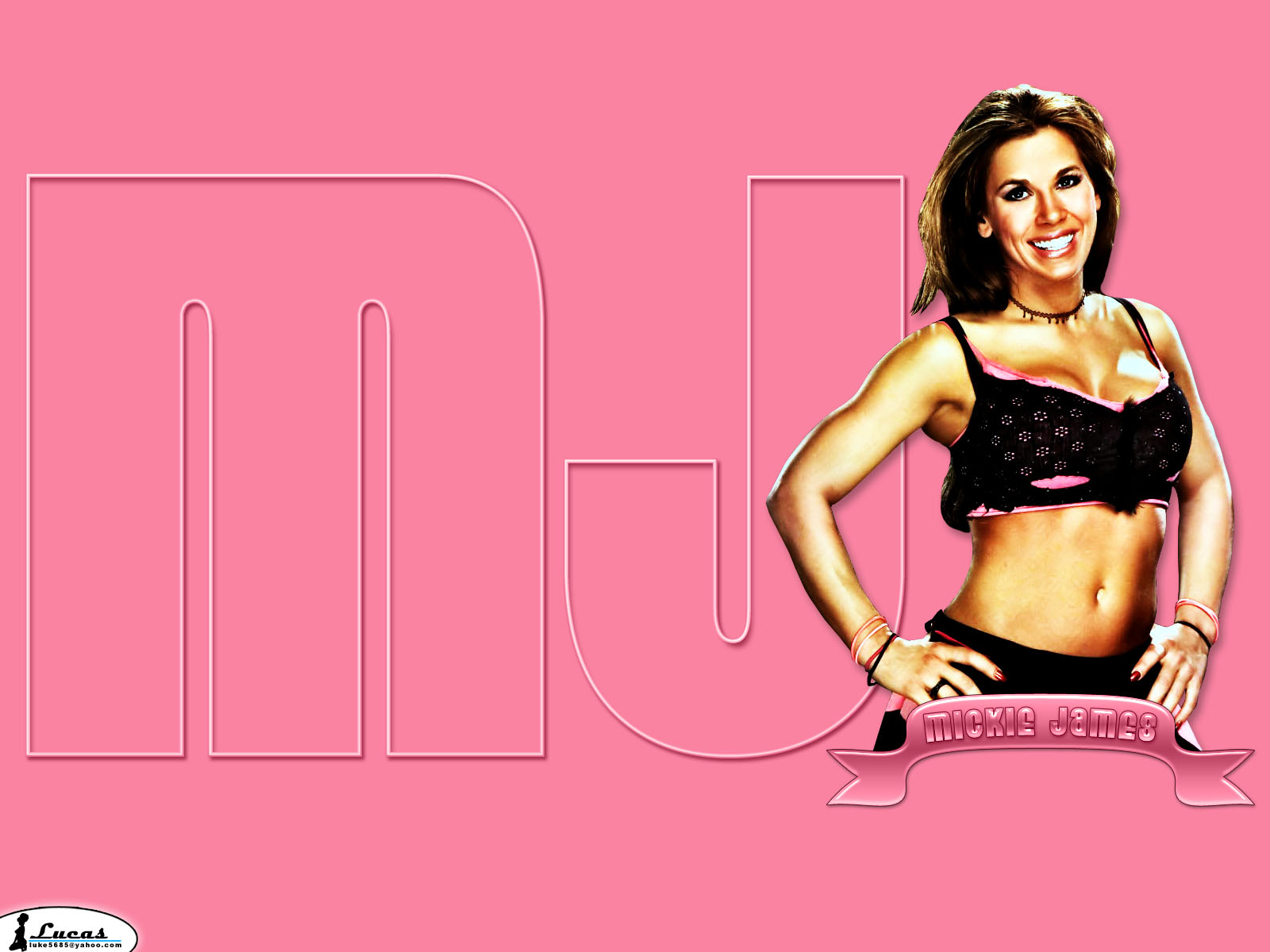 Download High quality Mickie James wallpaper / Celebrities Female / 1600x1200