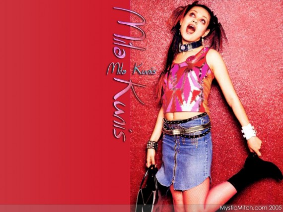 Free Send to Mobile Phone Mila Kunis Celebrities Female wallpaper num.2