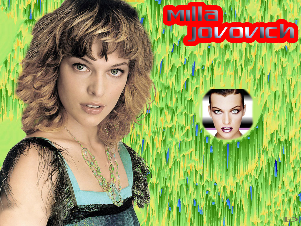 Download Milla Jovovich / Celebrities Female wallpaper / 1023x768