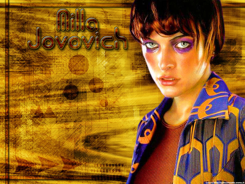 Full size Milla Jovovich wallpaper / Celebrities Female / 800x600