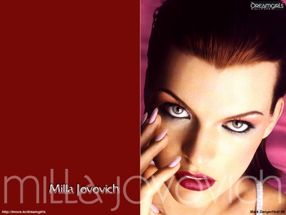 Free Send to Mobile Phone Milla Jovovich Celebrities Female wallpaper num.1