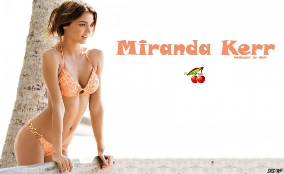 Free Send to Mobile Phone Miranda Kerr Celebrities Female wallpaper num.21