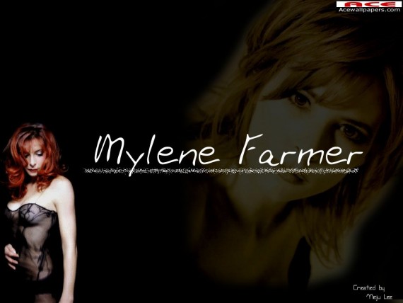 Free Send to Mobile Phone Mylene Farmer Celebrities Female wallpaper num.1