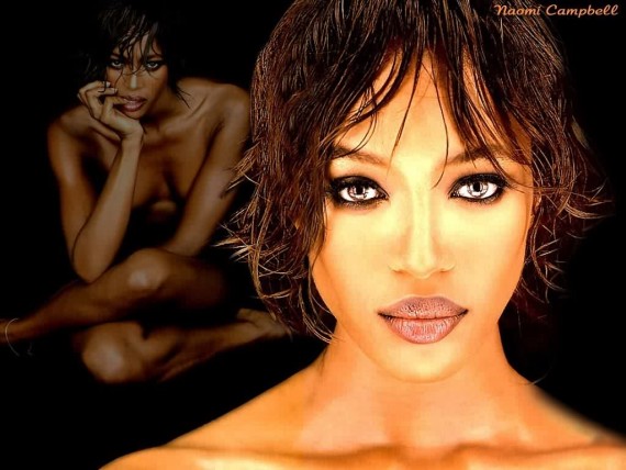 Free Send to Mobile Phone Naomi Campbell Celebrities Female wallpaper num.12